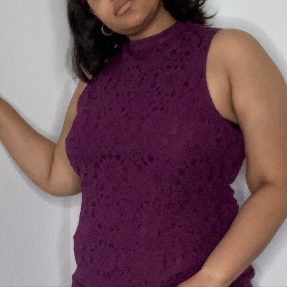 Eggplant dress